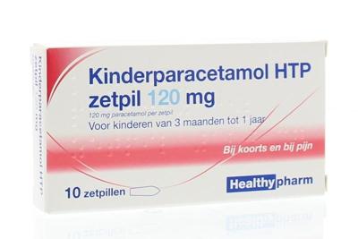Healthypharm Kinderparacetamol Zetpil 120mg