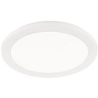 LED Plafondlamp - Badkamerlamp - Trion Camy - Opbouw Rond 13W - Spatwaterdicht IP44 - Dimbaar - Warm Wit 3000K - Mat Wit - thumbnail