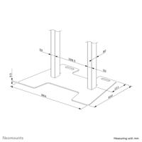 Neomounts Vloerplaat Zwart - thumbnail