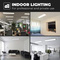 LED Paneel - 60x60 cm - 36 Watt - 4860lm (135lm/W) - 6500K daglicht wit - 1-10V Dimbaar - Flikkervrij - UGR22 - 5 jaar garantie - thumbnail