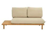 Apple Bee | Loungebank Sling 2-zits Rechts | Ecru - thumbnail