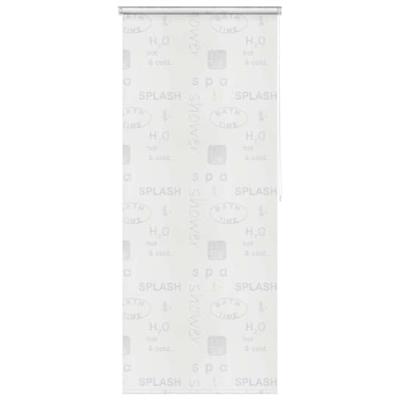 VidaXL Rolgordijn voor douche 100x240 cm splash VidaXL Rolgordijn voor douche 100x240 cm splash