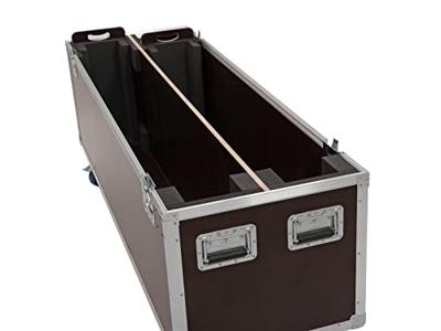 Roadinger Flightcase 2x LCD ZL65 voor 2 LCD schermen tot 65" - thumbnail