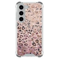Samsung Galaxy S23 shockproof hoesje - Rosé Leopard - thumbnail
