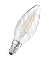 OSRAM HOMELIGHTING 4058075436565 LED-lamp Energielabel F (A - G) E14 Kaars gedraaid 2.5 W = 25 W Warmwit (Ø x l) 35 mm x 100 mm 1 stuk(s) - thumbnail
