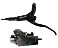 Saccon dh56-r1600 hydraulische schijfremset rechts 1600mm zwart - thumbnail