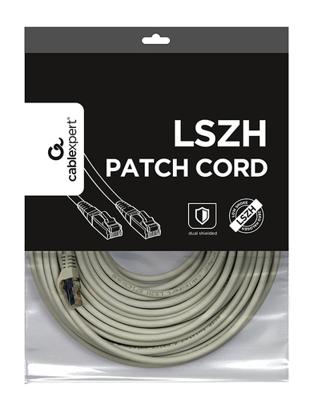 Stevige FTP-netwerkkabel Cat6 GEMBIRD PP6A-LSZHCU-30M Grijs 30 m