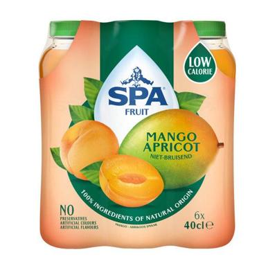 Spa fruit still mango apricot pet (6x 400ml)