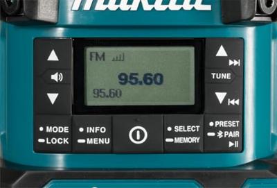 Makita MR009GZ Draagbare radio FM, AM, DAB+ Incl. lantaarn - thumbnail