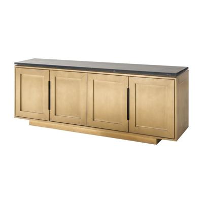 Richmond Dressoir 'Finsbury' Brass en marmer, 183cm