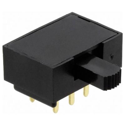 C & K Switches L202021MA04B Slide Switch LP Series Schuifschakelaar 20 V/AC, 20 V/DC 2x aan/aan 1 stuk(s) Bulk