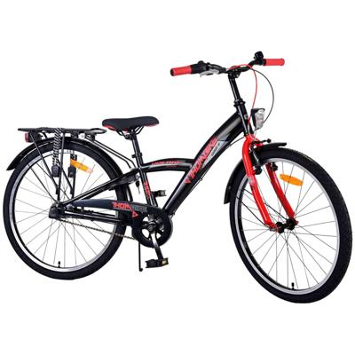 Volare thombike kinderfiets - jongens - 24 inch - rood - 3 versnellingen