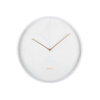 Karlsson Wandklok EchelonCircular wit - Ø 40cm - KA5948WH