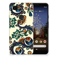 Siliconen Hoesje Google Pixel 3A Barok Flower - thumbnail