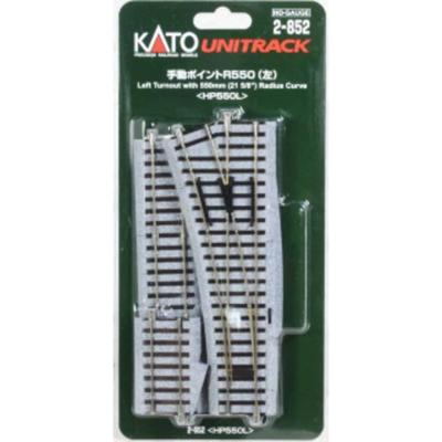 H0 Kato Unitrack 2-852 Wissel, Links 215 mm 1 stuk(s) H0 Kato Unitrack 2-852 Wissel, Links 215 mm 1 stuk(s)