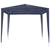 Partytent 2,5x2,5 m blauw - thumbnail