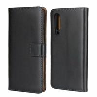 Horizontale Flip lederen case voor Huawei P30 met magnetische gesp & houder & card slots & portemonnee (zwart) - thumbnail