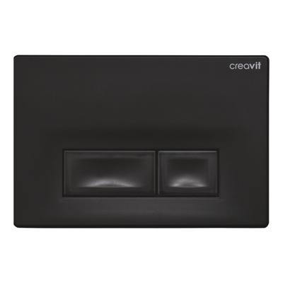 Drukplaat BWS Hakoda Met Dubbele Druktoetsen Mat Zwart Boss & Wessing Drukplaat BWS Hakoda Met Dubbele Druktoetsen Mat Zwart Boss & Wessing