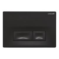 Drukplaat BWS Hakoda Met Dubbele Druktoetsen Mat Zwart Boss & Wessing - thumbnail