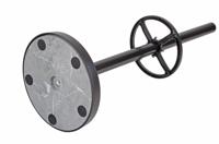 Kapstok maul grando stnd 175cm 16 haken zw ral9004 - thumbnail