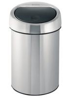 Brabantia touch bin wandafvalemmer 3 liter matt steel fingerprint proof - thumbnail
