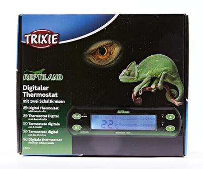TRIXIE REPTILAND THERMOSTAAT DIGITAAL 2 SCHAKELINGEN 16X4 CM - thumbnail