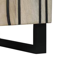 Badkamerkast met plank Bruin en zwart 38 x 33.5 x 58 cm - thumbnail