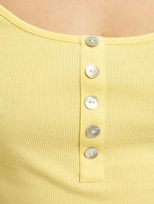 Only / top Nessa Life in geel