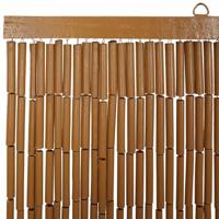 Insectengordijn 100x220 cm bamboe palmboom print - thumbnail