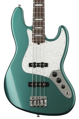 Fender Adam Clayton Jazz Bass RW Sherwood Green Metallic elektrische basgitaar met koffer