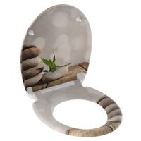 Schutte Duroplast WC-bril STONE PYRAMID met soft-close en quick-release 82380 - thumbnail
