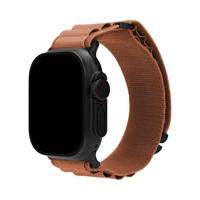 Mobilize Nylon Watch Band - Alpine - Black Connector - for Apple 38/40/41mm - Terracotta - thumbnail