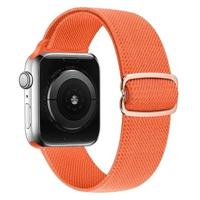 Solo Loop Nylon bandje - Koraal - Geschikt voor Apple Watch 44mm / 45mm / 46mm / 49mm - thumbnail