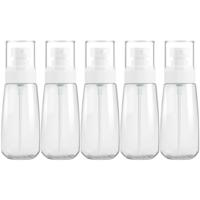 5 STKS reizen plastic flessen lekvrije draagbare reizen accessoires kleine flessen containers 100ml (transparant) - thumbnail