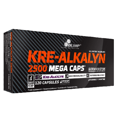 Kre-alkalyn 2500mg Mega Caps | Olimp Supplements | 120g