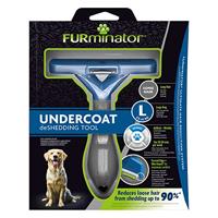 FURminator Undercoat DeShedding Tool hond lang haar L - thumbnail