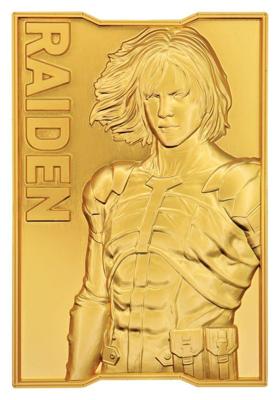Metal Gear Solid 2 24K Gold-Plated Ingot - Raiden (Limited Edition) Metal Gear Solid 2 24K Gold-Plated Ingot - Raiden (Limited Edition)