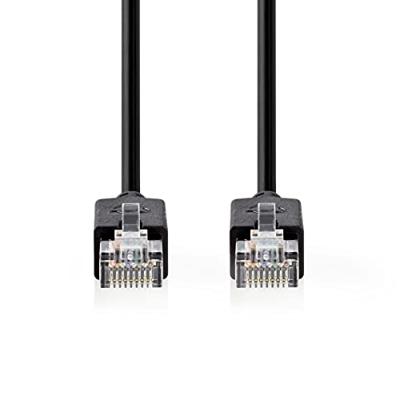 Nedis CAT5e-Kabel CAT5e-Kabel | UTP | RJ45 (8P8C) Male | RJ45 (8P8C) Male | 1.00 m | Rond | LSZH | Antraciet | Window Box 10.0 m 10.0 m