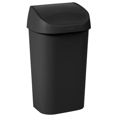 Mistral Swing afvalbak 50L zwart