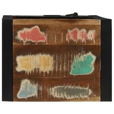 Badkamerkast Bruin 40 x 30 x 90 cm Massief Gerecycled Hout