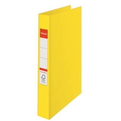 Ringband Esselte VIVIDA A4 4-rings O-mechaniek 25mm PP geel