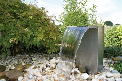 Waterval set venezia rvs met led Ubbink - Ubbink