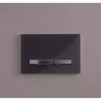 Bedieningsplaat Geberit Sigma 50 DF Spiegelend Rookglas - thumbnail