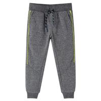 VidaXL Kinderjoggingbroek 140 gemêleerd grijs - thumbnail