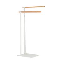 Sealskin Brix Handdoekrek Metaal/Hout Wit 362473210 - thumbnail