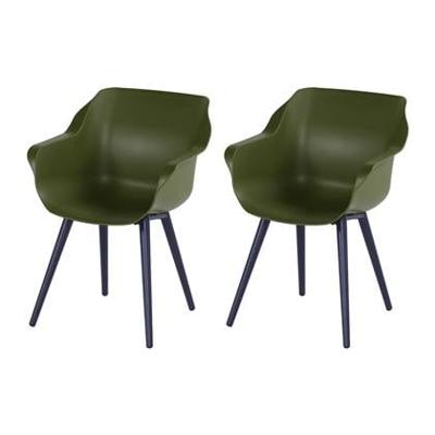 Sophie Studio dining armstoel Black / Moss