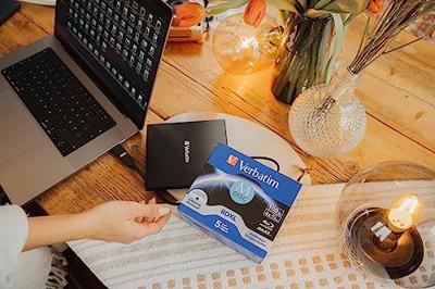 Verbatim Externe DVD-brander Retail USB-A 3.2 Gen 1 Zwart Verbatim Externe DVD-brander Retail USB-A 3.2 Gen 1 Zwart