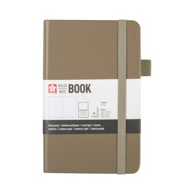 Notitieboek sakura pocket lijn sintel | 3 stuks