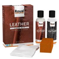 Royal Furniture care leather onderhoudsset wax & oil - thumbnail