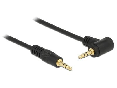 DeLOCK 3,5 mm male > 3.5 mm male kabel (zwart, 1 meter)